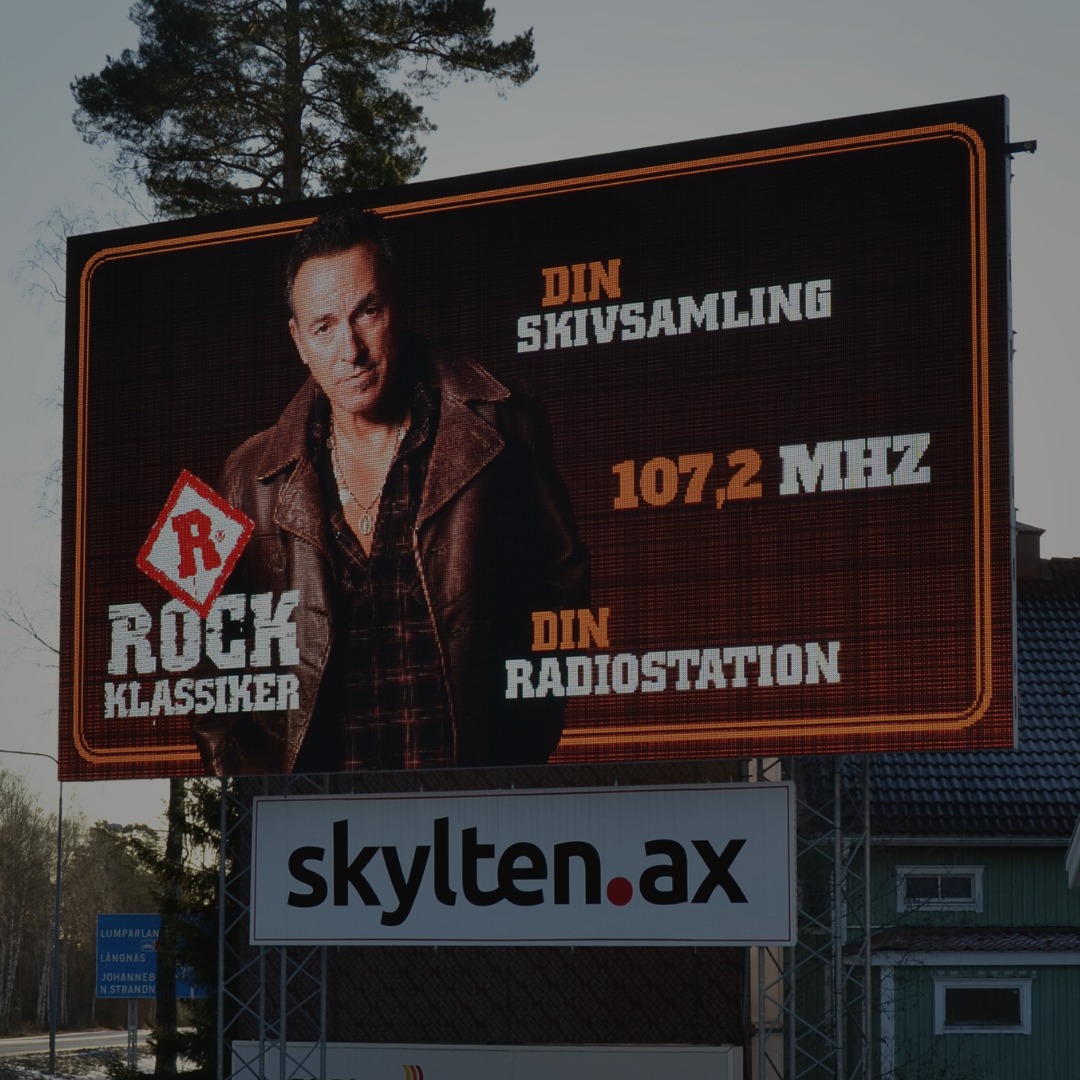 Skylten.ax LED-skylt